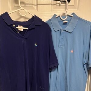 Brooks Brothers Men's Polo Shirt Set - Blue and Navy